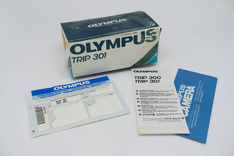Olympus trip 301 caja