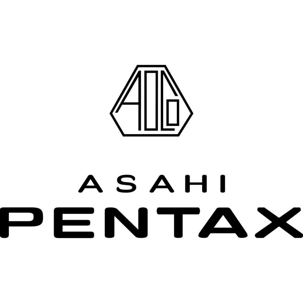 Logo antiguo camaras analógicas Pentax Asahi